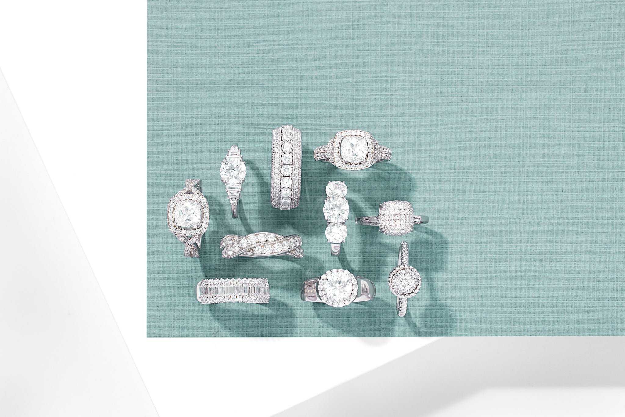 Saberlin Collections Custom Manufactured Fine Jewelry Ring Samples
